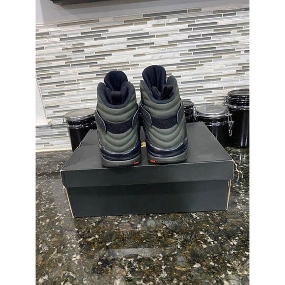 Air Jordan 8 Retro "TF Undefeated" (Size: 14, Color: Sequoia/Black/Orange) - Picture 5 of 16